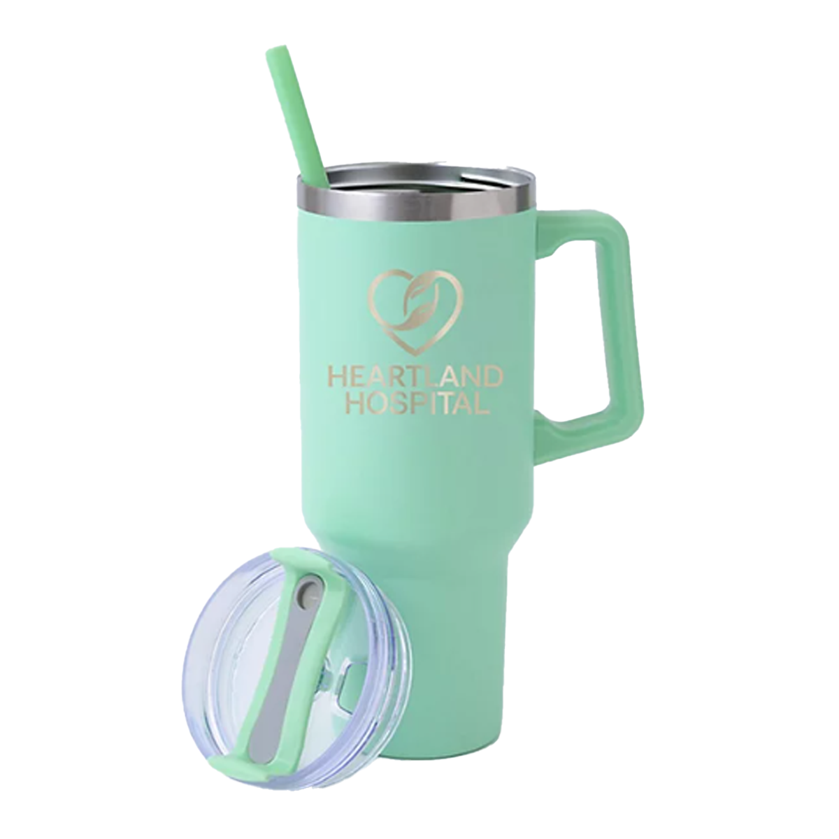 SARATOGA SATISFY BRITE TRAVEL MUG 40oz