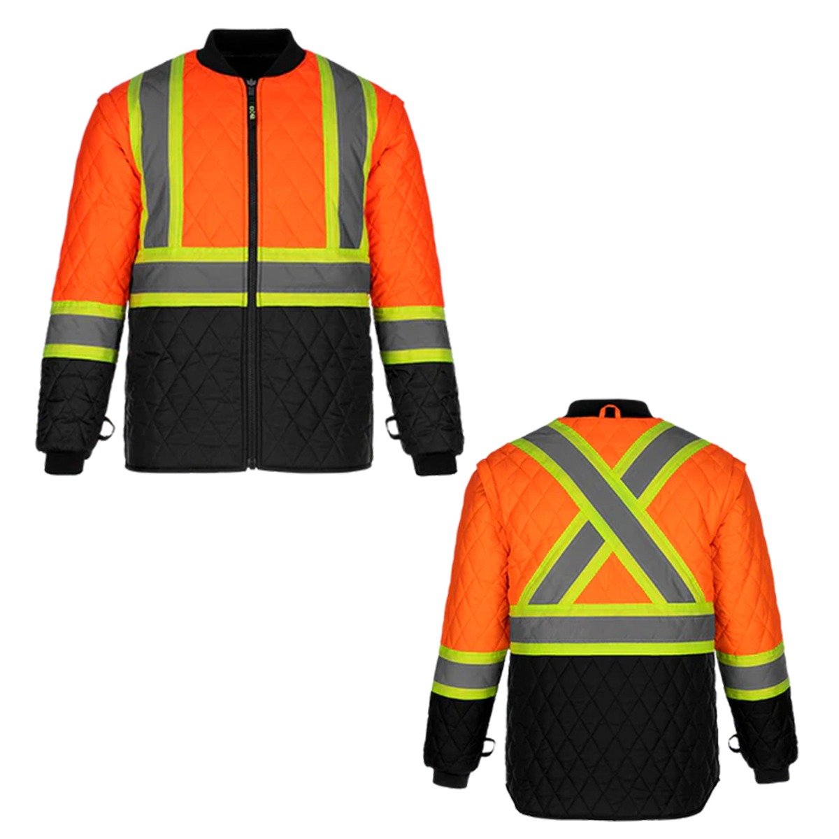 CANADA SPORTSWEAR ADULT KENWORTH 5-IN-1 HI-VIS COAT