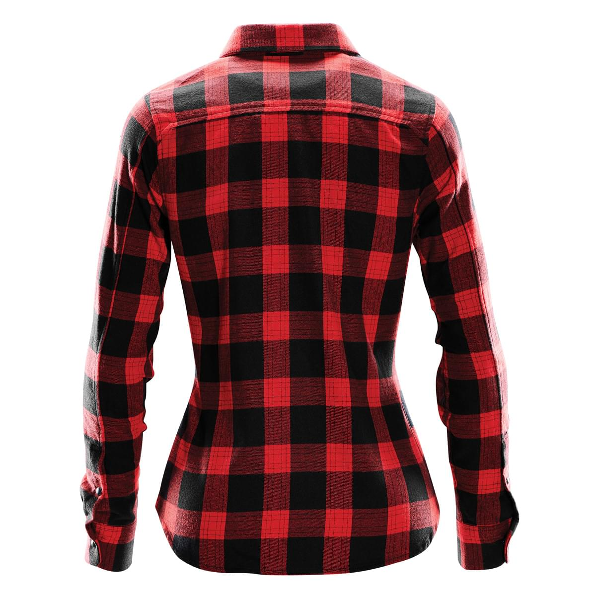 STORMTECH LADIES LOGAN SNAP FRONT PLAID SHIRT