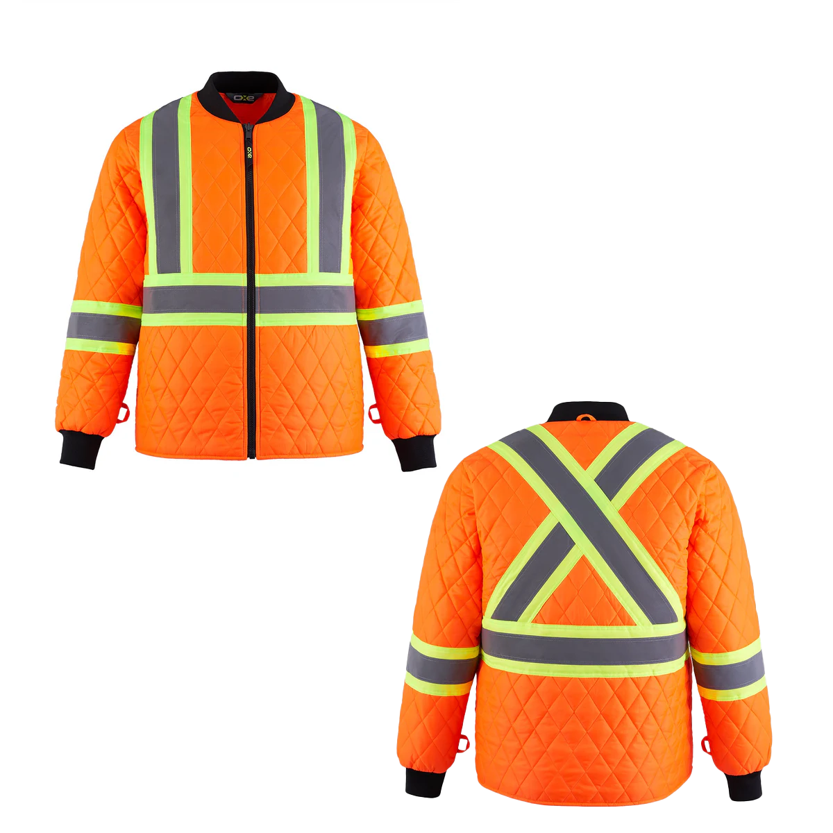 CANADA SPORTSWEAR ADULT PETERBUILT HI-VIS 3-IN-1 BOMBER JACKET