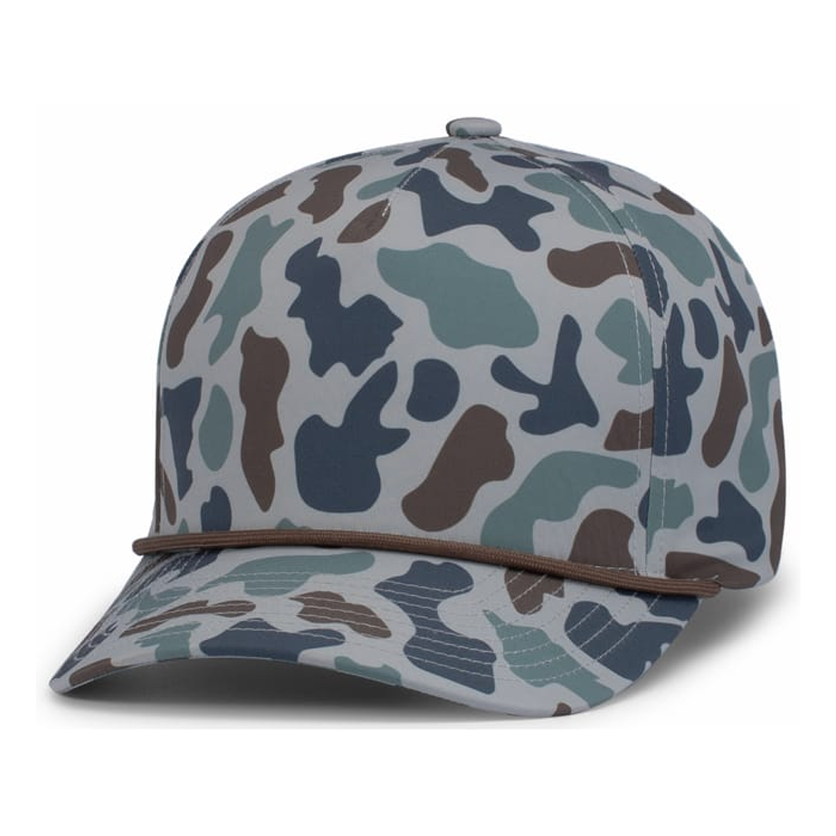 PACIFIC DUCK CAMO 5-PANEL TRUCKER CAP