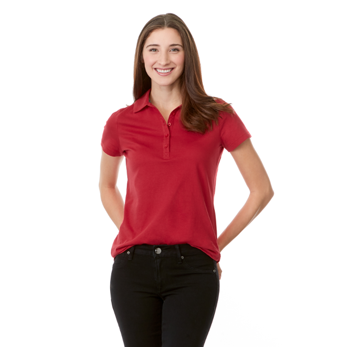 TRIMARK LADIES ACADIA COTTON POLO