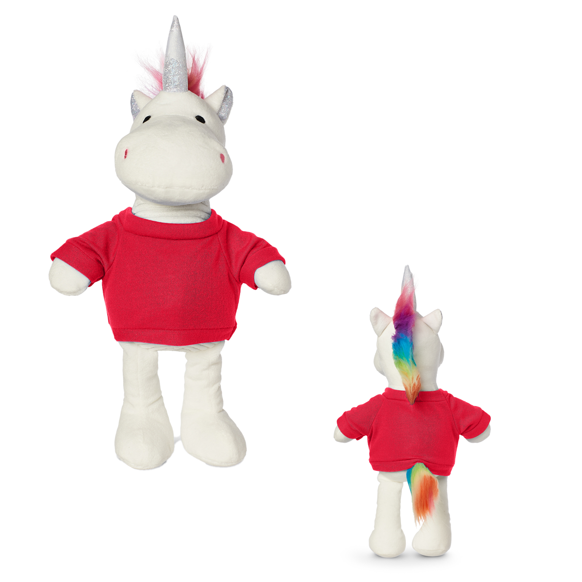 8.5" PLUSH UNICORN WITH T-SHIRT