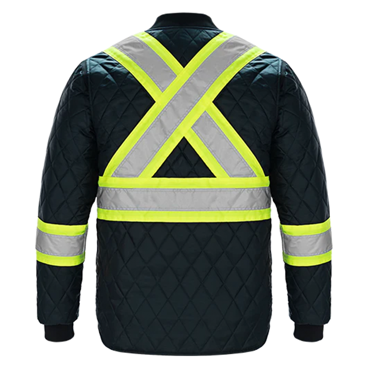 CANADA SPORTSWEAR ADULT PATCH HI-VIS QUILTED JACKET