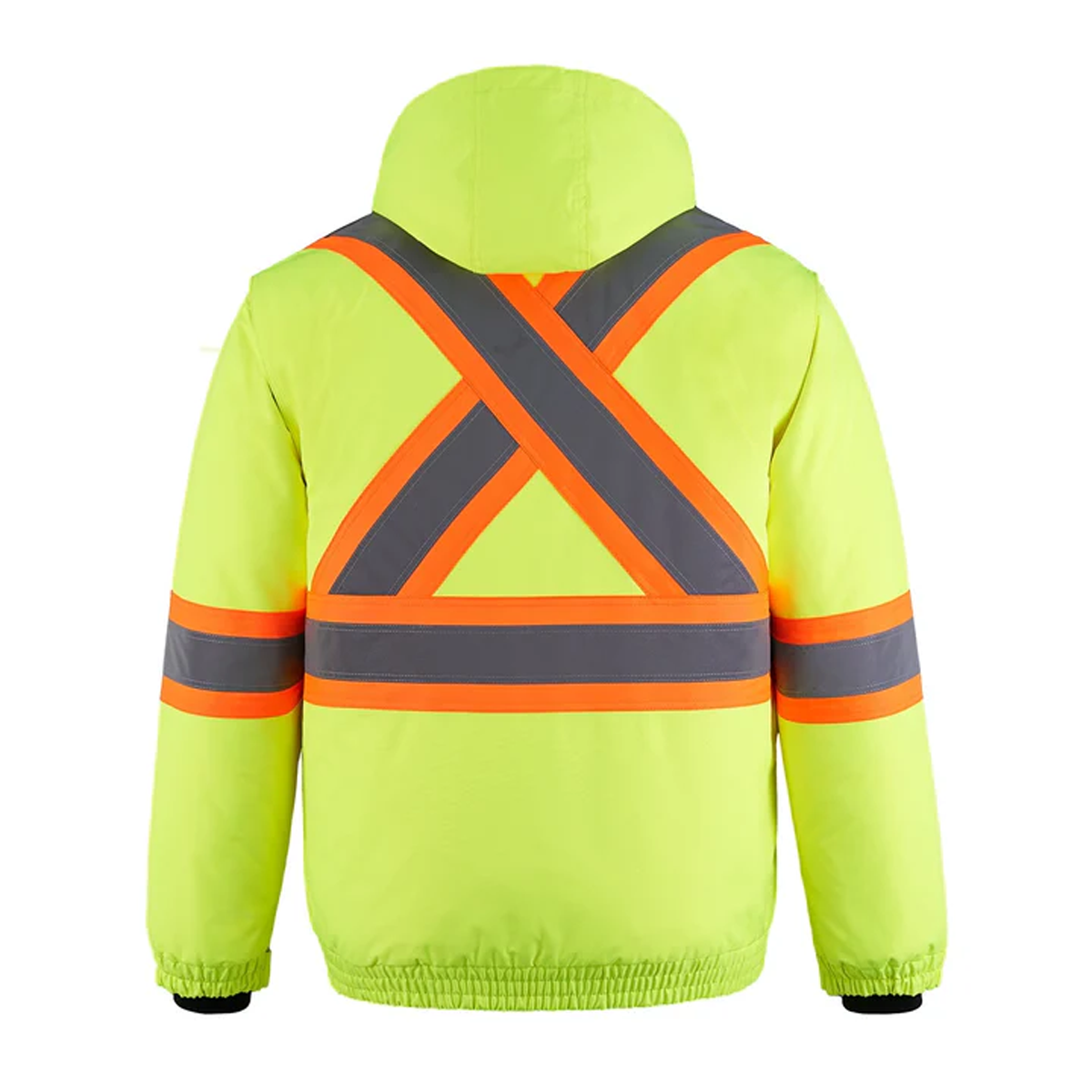 CANADA SPORTSWEAR ADULT PETERBUILT HI-VIS 3-IN-1 BOMBER JACKET