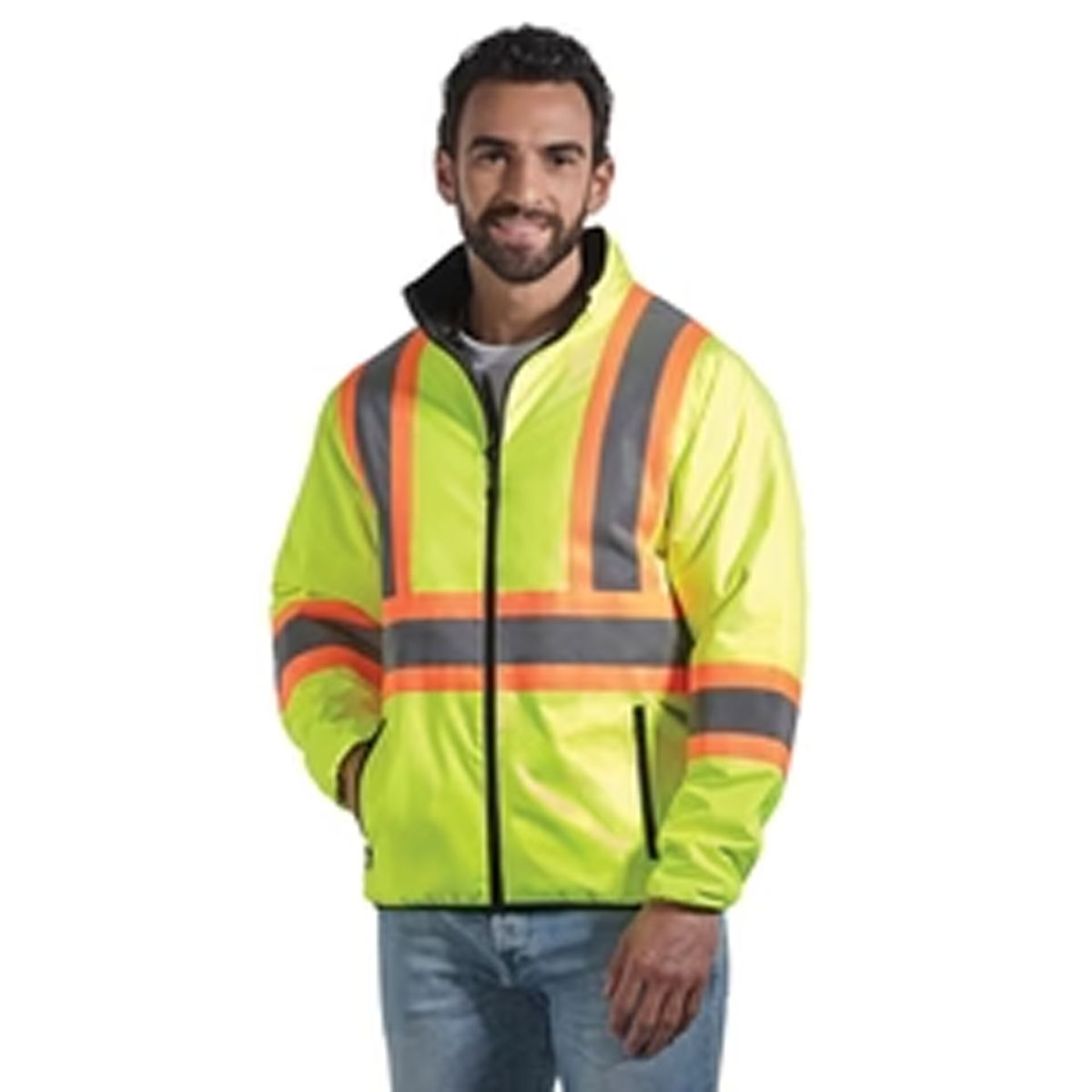 CANADA SPORTSWEAR ADULT SAFEGUARD REVERSIBLE HI-VIS INSULATED JACKET