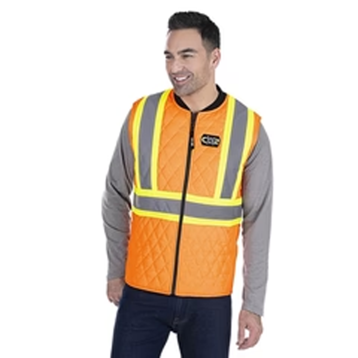 CANADA SPORTSWEAR ADULT MACK HI-VIS QUILTED VEST