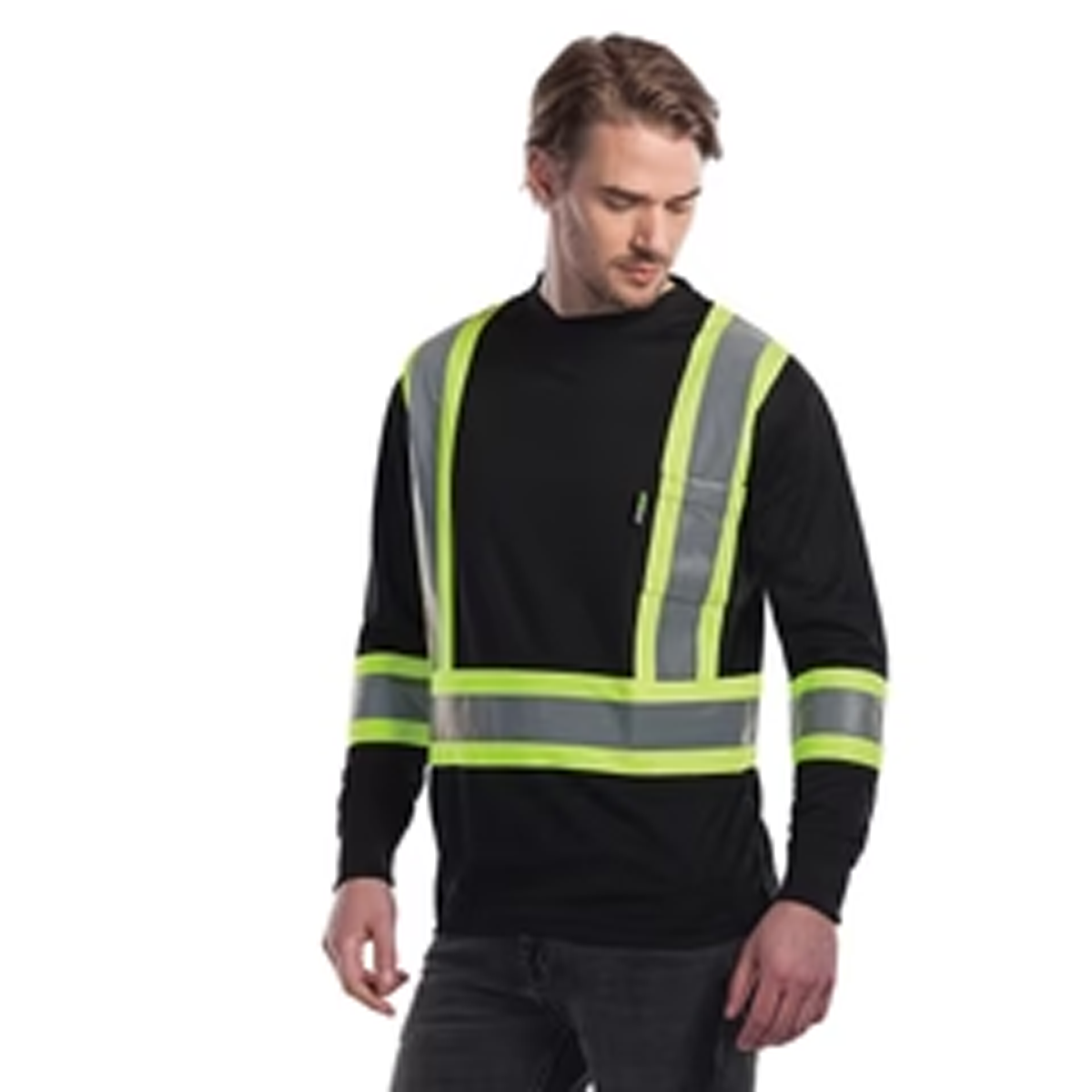 CANADA SPORTSWEAR ADULT LOOKOUT LONG-SLEEVE HI-VIS SHIRT