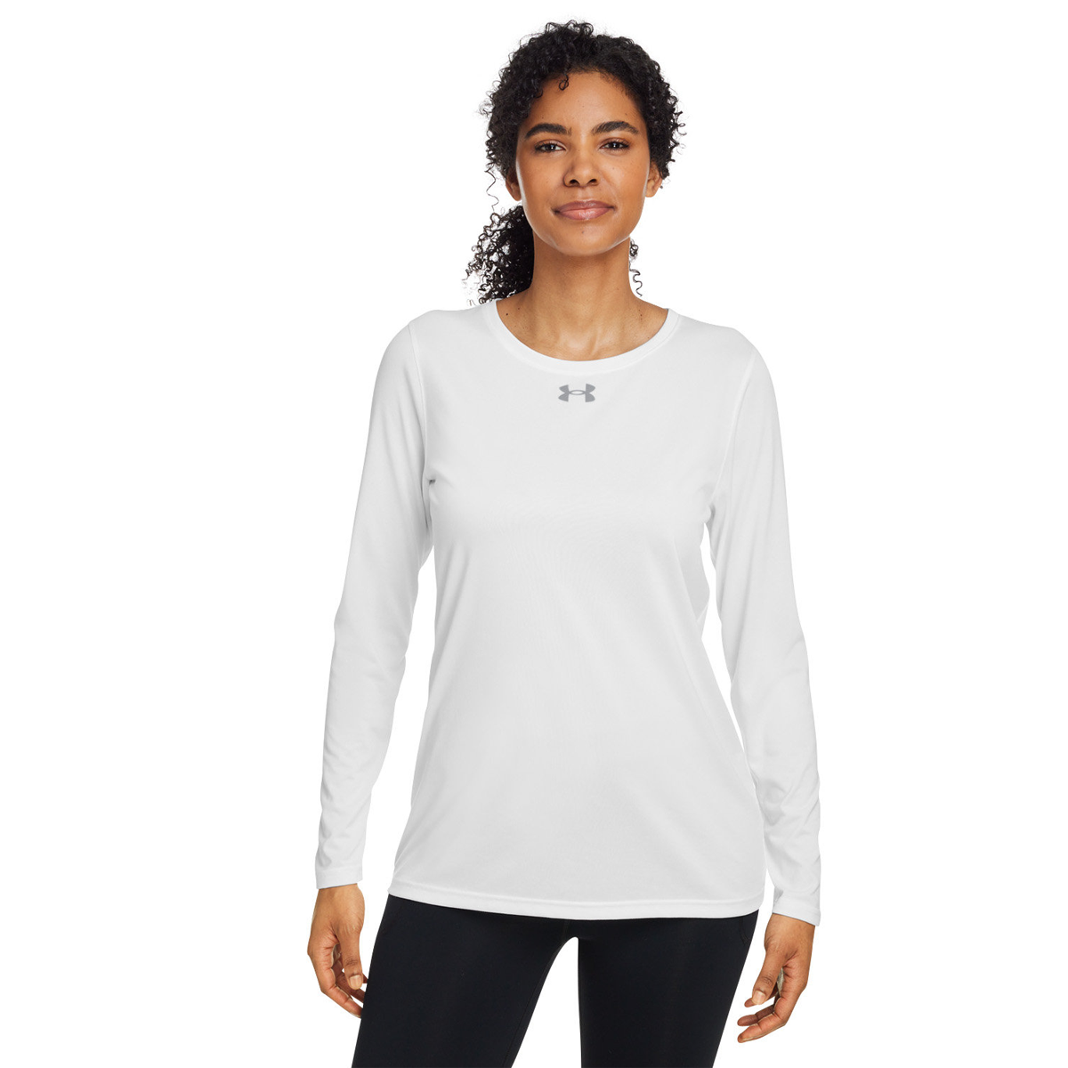 UNDER ARMOUR LADIES TEAM TECH LONG-SLEEVE