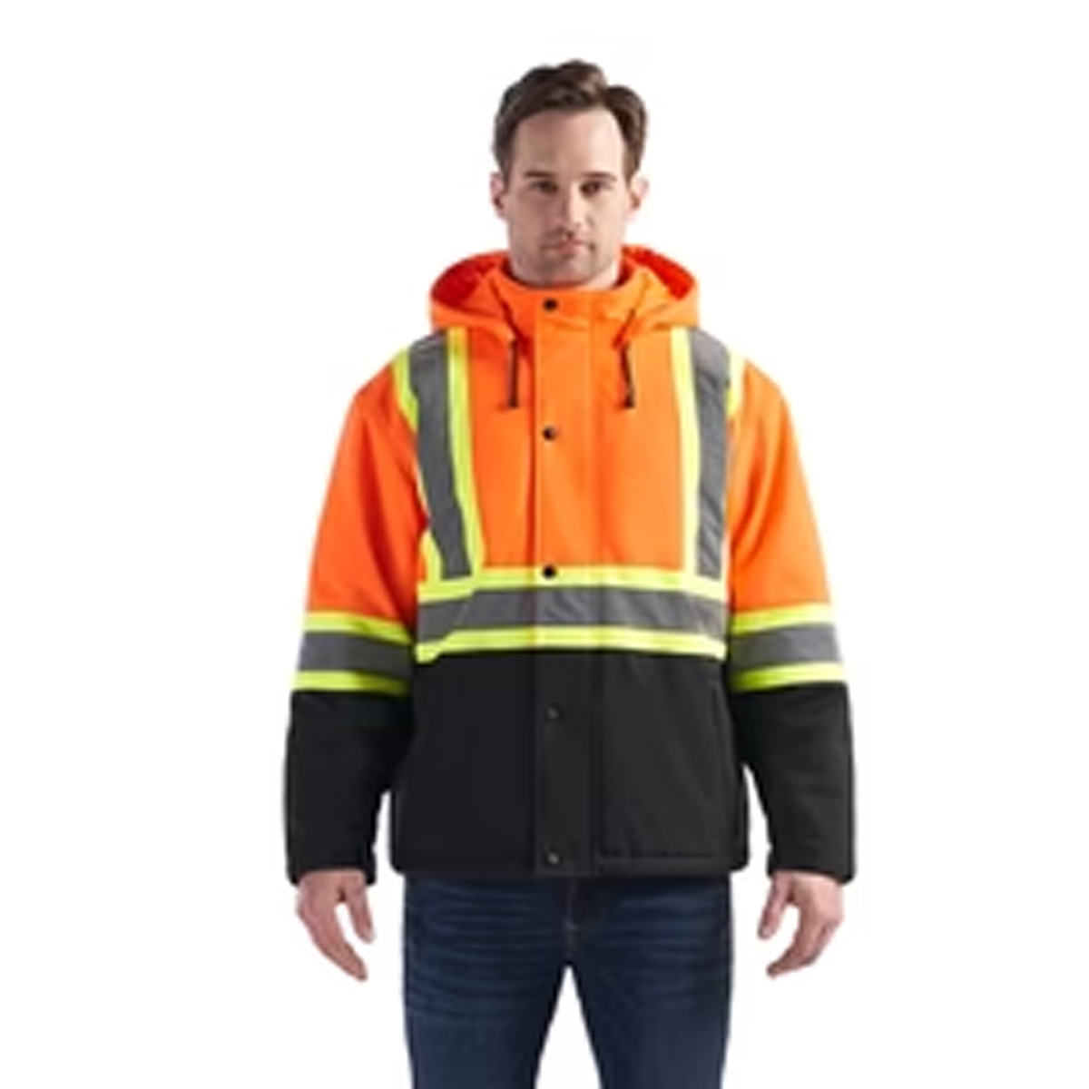 CANADA SPORTSWEAR ADULT FREIGHTLINER HI-VIS INSULATED SOFTSHELL JACKET