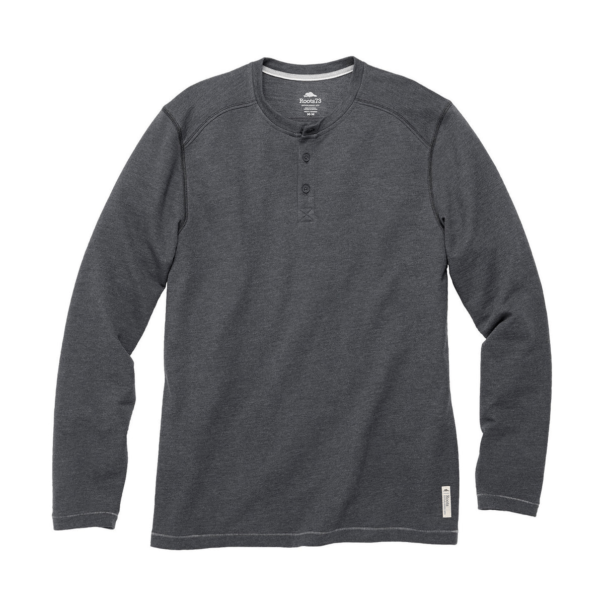 ROOTS73 MEN'S RIVER ROCK HENLEY SHIRT