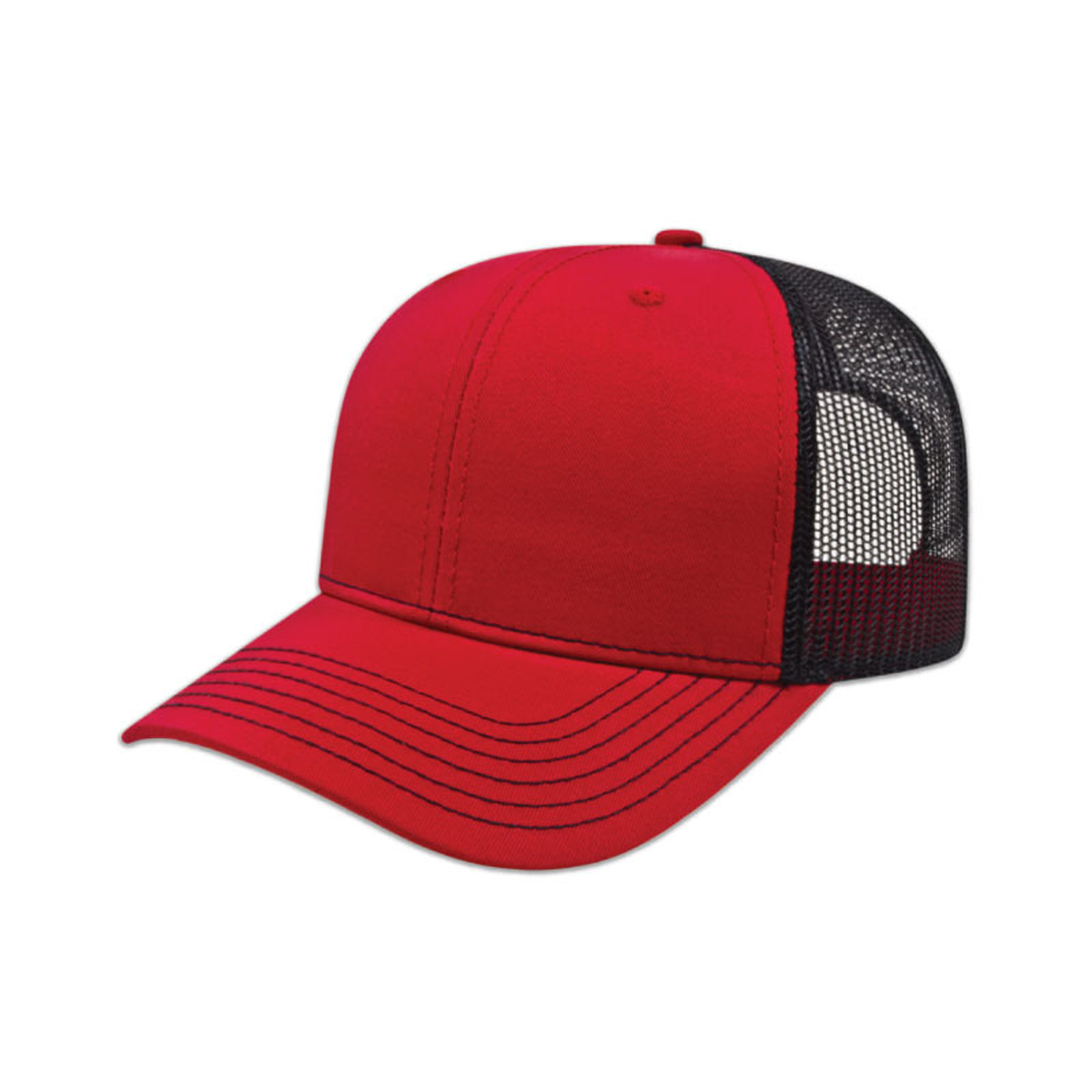 CAP AMERICA MODIFIED FLAT BILL WITH MESH BACK HAT