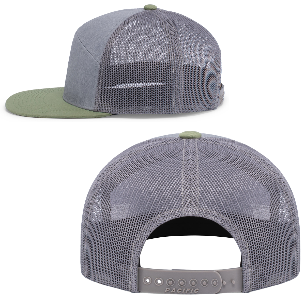 PACIFIC 6-PANEL TRUCKER SNAPBACK HAT