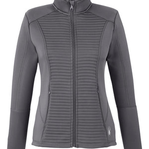 Spyder Ladies' Constant Full-Zip Sweater Fleece XS POLAR/ BLK/ WHT at   Women's Coats Shop