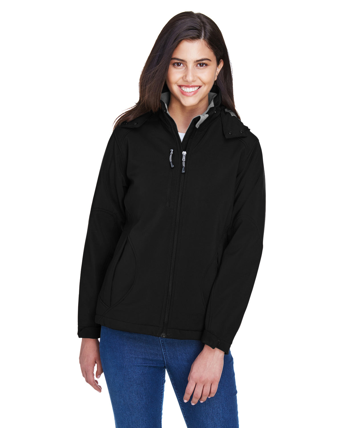 LADIES NORTH END GLACIER INSULATED 3 LAYER SOFT SHELL JACKET - ID