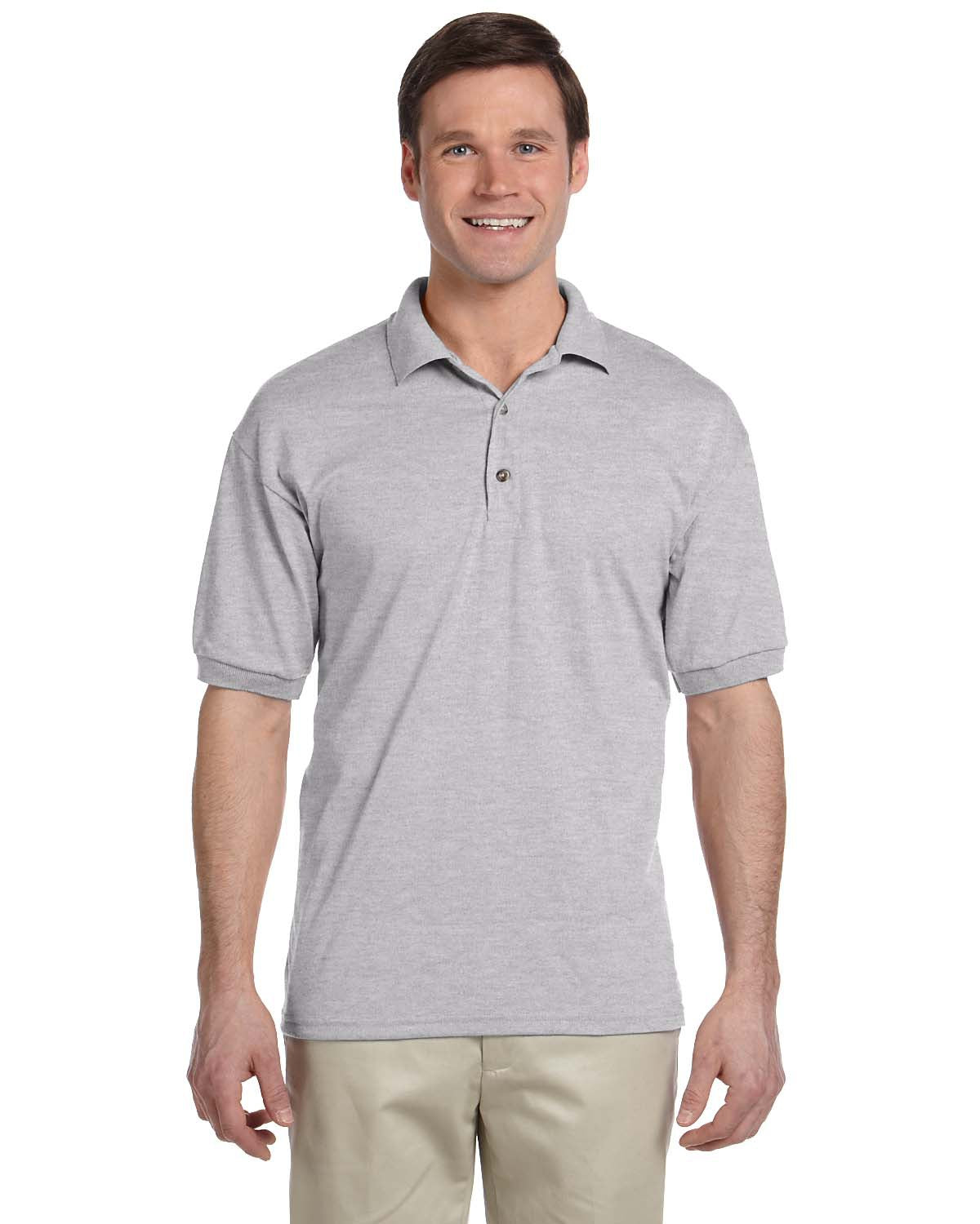 GILDAN ADULT JERSEY SHORT SLEEVE POLO