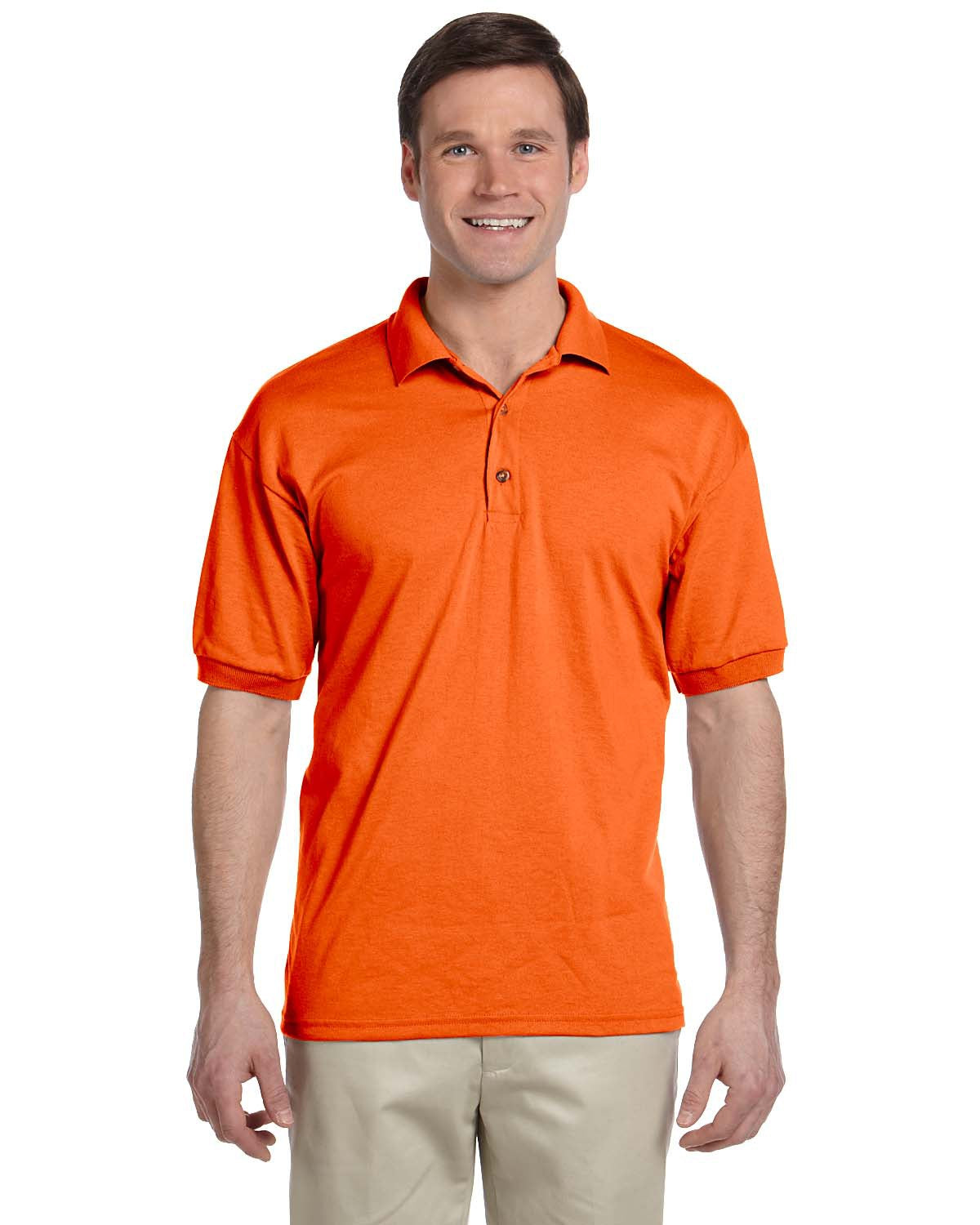 GILDAN ADULT JERSEY SHORT SLEEVE POLO